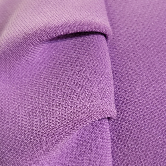 NWT Ross Mayer Crepe Bolero Jacket Violet - Picture 3 of 5